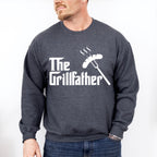 The Grillfather Father's Day Unisex Crewneck T-Shirt Sweatshirt Hoodie