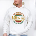 Bonus Dad Father's Day Unisex Crewneck T-Shirt Sweatshirt Hoodie