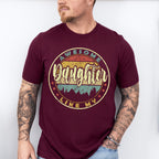 Awesome Daughter Father's Day Unisex Crewneck T-Shirt Sweatshirt Hoodie