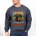 Dachsund Daddy Father's Day Unisex Crewneck T-Shirt Sweatshirt Hoodie