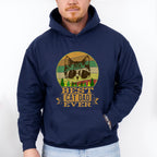 Best Cat Dad Ever Father's Day Unisex Crewneck T-Shirt Sweatshirt Hoodie