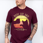 Best Cat Dad Father's Day Unisex Crewneck T-Shirt Sweatshirt Hoodie