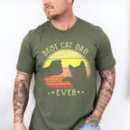 Best Cat Dad Father's Day Unisex Crewneck T-Shirt Sweatshirt Hoodie