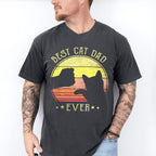 Best Cat Dad Father's Day Unisex Crewneck T-Shirt Sweatshirt Hoodie