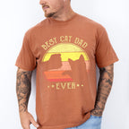Best Cat Dad Father's Day Unisex Crewneck T-Shirt Sweatshirt Hoodie