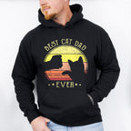 Best Cat Dad Father's Day Unisex Crewneck T-Shirt Sweatshirt Hoodie