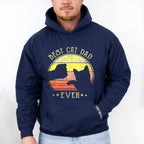 Best Cat Dad Father's Day Unisex Crewneck T-Shirt Sweatshirt Hoodie