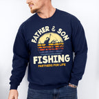 Father & Son Father's Day Unisex Crewneck T-Shirt Sweatshirt Hoodie