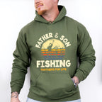 Father & Son Father's Day Unisex Crewneck T-Shirt Sweatshirt Hoodie