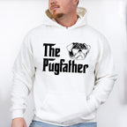 The Pugfather Father's Day Unisex Crewneck T-Shirt Sweatshirt Hoodie
