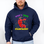 Mardi Gras Crawdaddy Father's Day Unisex Crewneck T-Shirt Sweatshirt Hoodie