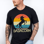 Dadacorn Father's Day Unisex Crewneck T-Shirt Sweatshirt Hoodie