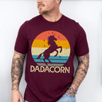 Dadacorn Father's Day Unisex Crewneck T-Shirt Sweatshirt Hoodie