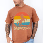 Dadacorn Father's Day Unisex Crewneck T-Shirt Sweatshirt Hoodie