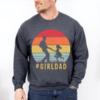 Girldad Father's Day Unisex Crewneck T-Shirt Sweatshirt Hoodie