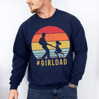 Girldad Father's Day Unisex Crewneck T-Shirt Sweatshirt Hoodie