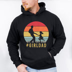 Girldad Father's Day Unisex Crewneck T-Shirt Sweatshirt Hoodie
