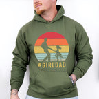 Girldad Father's Day Unisex Crewneck T-Shirt Sweatshirt Hoodie