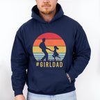 Girldad Father's Day Unisex Crewneck T-Shirt Sweatshirt Hoodie