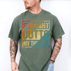 Straight Outta My Thirties Father's Day Unisex Crewneck T-Shirt Sweatshirt Hoodie