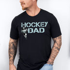 Hockey Dad Father's Day Unisex Crewneck T-Shirt Sweatshirt Hoodie