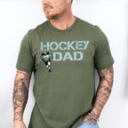 Hockey Dad Father's Day Unisex Crewneck T-Shirt Sweatshirt Hoodie