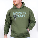Hockey Dad Father's Day Unisex Crewneck T-Shirt Sweatshirt Hoodie
