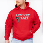 Hockey Dad Father's Day Unisex Crewneck T-Shirt Sweatshirt Hoodie