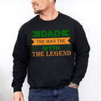 The Myth The Legend Father's Day Unisex Crewneck T-Shirt Sweatshirt Hoodie