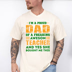 She Bought Me This Father's Day Unisex Crewneck T-Shirt Sweatshirt Hoodie