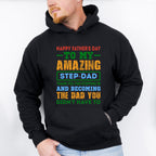 Step-Dad Father's Day Unisex Crewneck T-Shirt Sweatshirt Hoodie