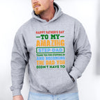 Step-Dad Father's Day Unisex Crewneck T-Shirt Sweatshirt Hoodie