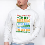 Step-Dad Father's Day Unisex Crewneck T-Shirt Sweatshirt Hoodie