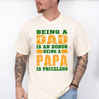 Being A Papa Father's Day Unisex Crewneck T-Shirt Sweatshirt Hoodie