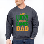 I'm Lucky Father's Day Unisex Crewneck T-Shirt Sweatshirt Hoodie
