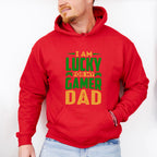 I'm Lucky Father's Day Unisex Crewneck T-Shirt Sweatshirt Hoodie