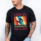 Dad-A-Base Father's Day Unisex Crewneck T-Shirt Sweatshirt Hoodie