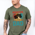 Monster Truck Dad Father's Day Unisex Crewneck T-Shirt Sweatshirt Hoodie