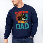 Monster Truck Dad Father's Day Unisex Crewneck T-Shirt Sweatshirt Hoodie