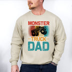 Monster Truck Dad Father's Day Unisex Crewneck T-Shirt Sweatshirt Hoodie