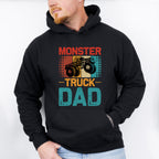 Monster Truck Dad Father's Day Unisex Crewneck T-Shirt Sweatshirt Hoodie