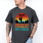 Lineman Dad Father's Day Unisex Crewneck T-Shirt Sweatshirt Hoodie