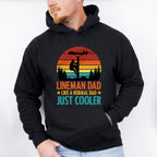 Lineman Dad Father's Day Unisex Crewneck T-Shirt Sweatshirt Hoodie