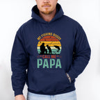 My Fishing Buddy Father's Day Unisex Crewneck T-Shirt Sweatshirt Hoodie