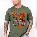 The Best Buckin Dad Father's Day Unisex Crewneck T-Shirt Sweatshirt Hoodie