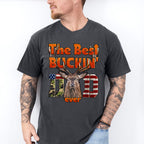 The Best Buckin Dad Father's Day Unisex Crewneck T-Shirt Sweatshirt Hoodie