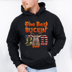 The Best Buckin Dad Father's Day Unisex Crewneck T-Shirt Sweatshirt Hoodie