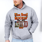 The Best Buckin Dad Father's Day Unisex Crewneck T-Shirt Sweatshirt Hoodie