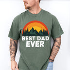 Best Dad Ever Nature Father's Day Unisex Crewneck T-Shirt Sweatshirt Hoodie