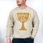 Father Of The Year Father's Day Unisex Crewneck T-Shirt Sweatshirt Hoodie